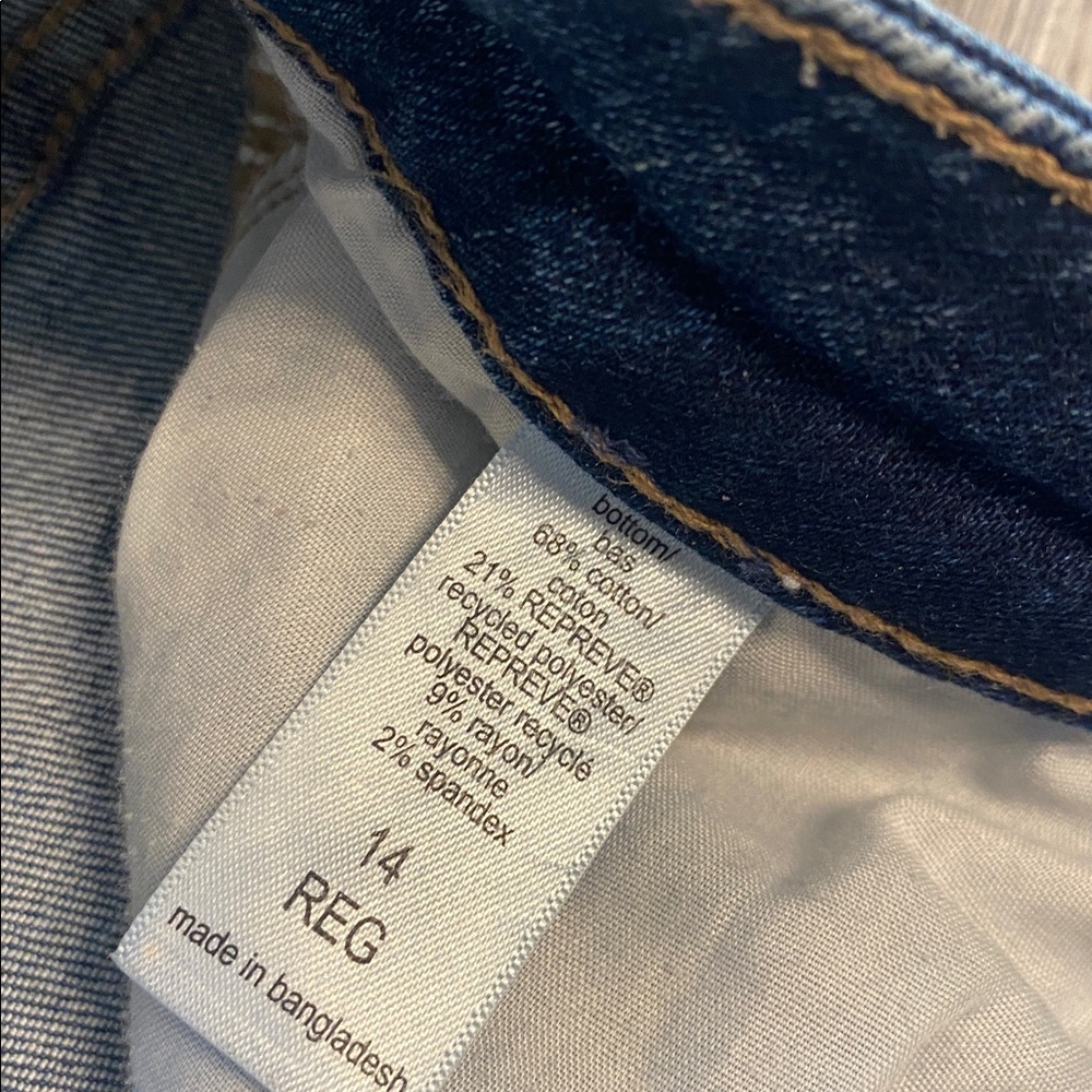 EUC MAURICES M Jeans Ankle Straight Jeans 14 - Picture 8 of 9